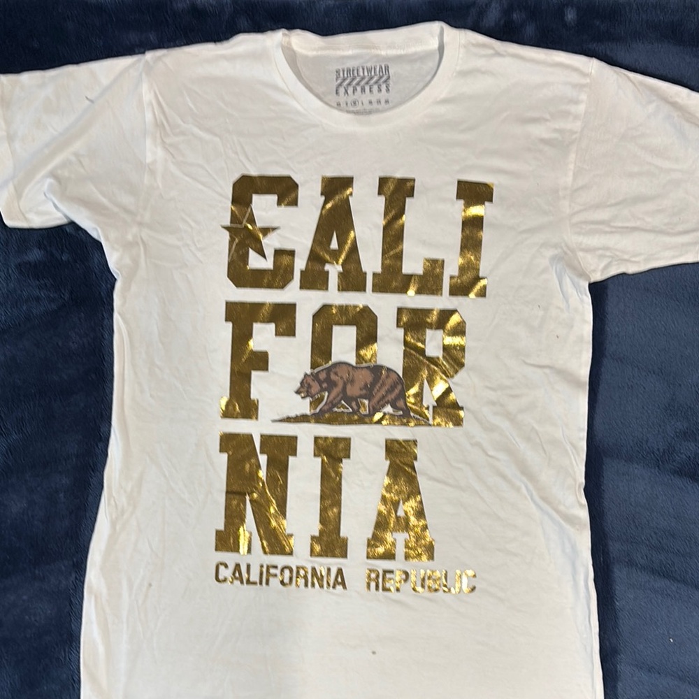 Brooklyn California Republic White T-Shirt